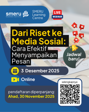 Webinar Dari Riset ke Media Sosial (3 Desember 2025)
